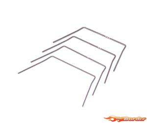 Schumacher Anti Roll Bar Wire Set (4pcs) - Neon U8891