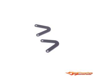 Schumacher S2 Topdeck Spacer (2) - Neon FT U9594