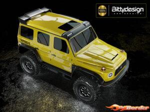 Bittydesign W464 1/18 Clear Lexan Body for TRX-4M BD-TRX-W464
