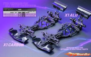 XRAY X1 2027 Specs Luxury 1/10 Formula 1 Car Kit - Alu Edition 370710