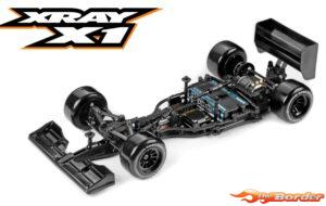 XRAY X1 2027 Specs Luxury 1/10 Formula 1 Car Kit - Alu Edition 370711