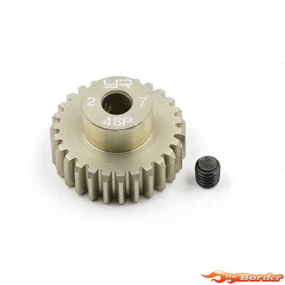 Yeah Racing Alu 7075 Hard Coated 48DP 27T Pinion Gear MG-48027