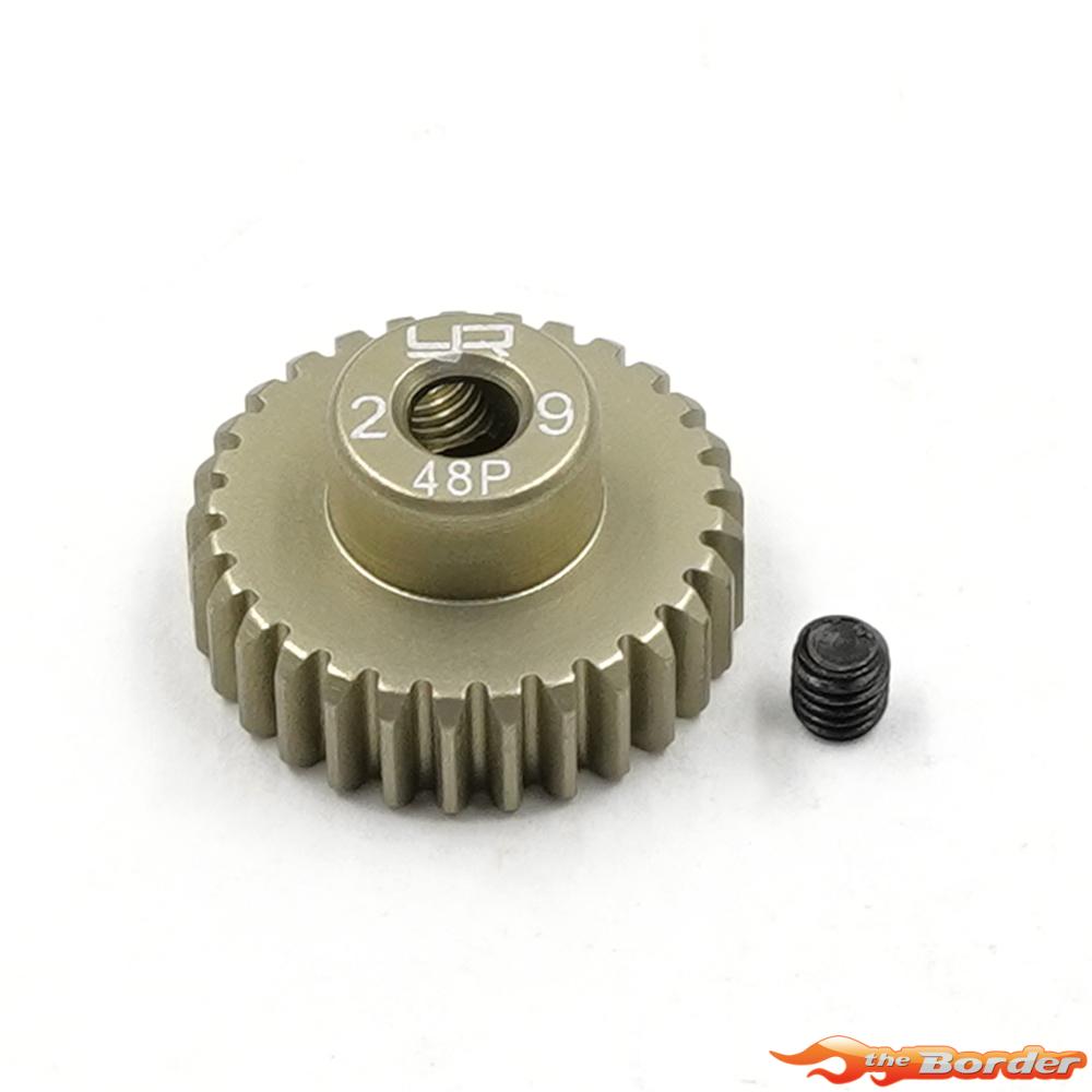 Yeah Racing Alu 7075 Hard Coated 48DP 29T Pinion Gear MG-48029