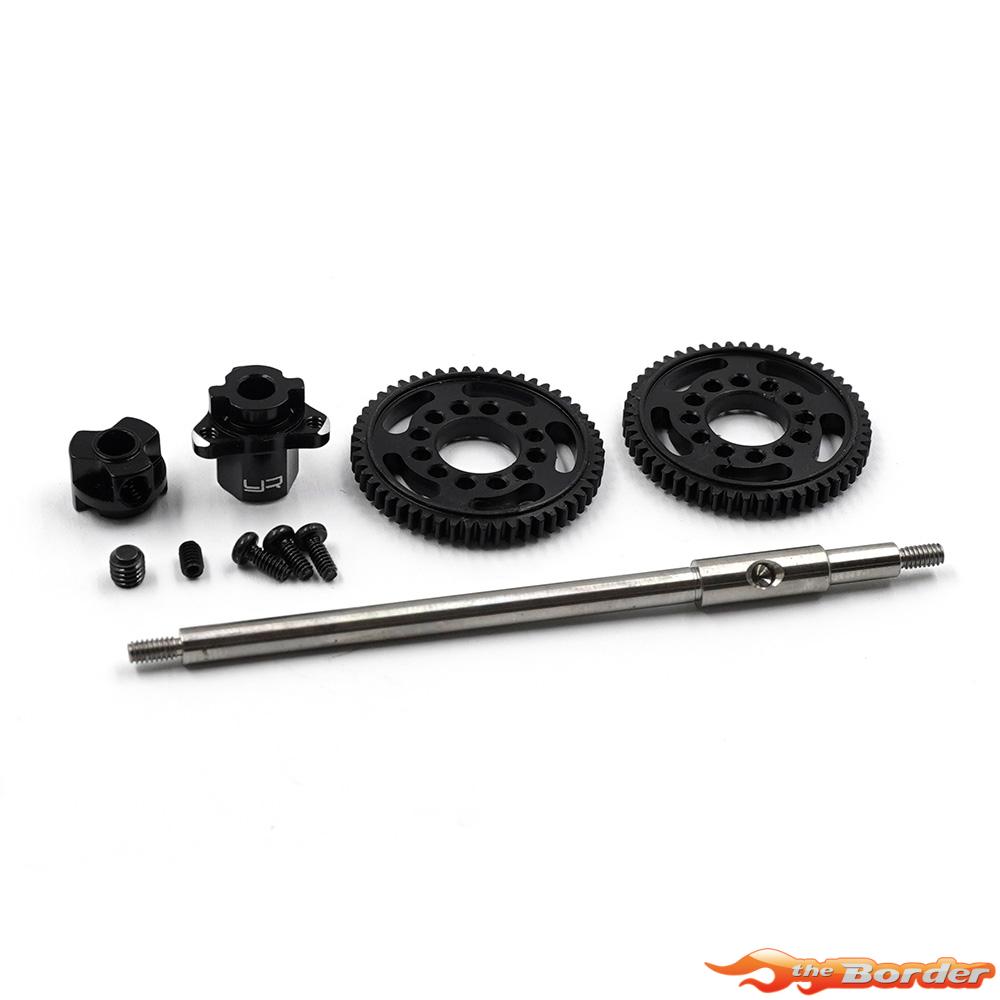 Yeah Racing Titanium Solid Axle Set 53T for Mini-Z MR-03/MR-04 KYMR-016BK