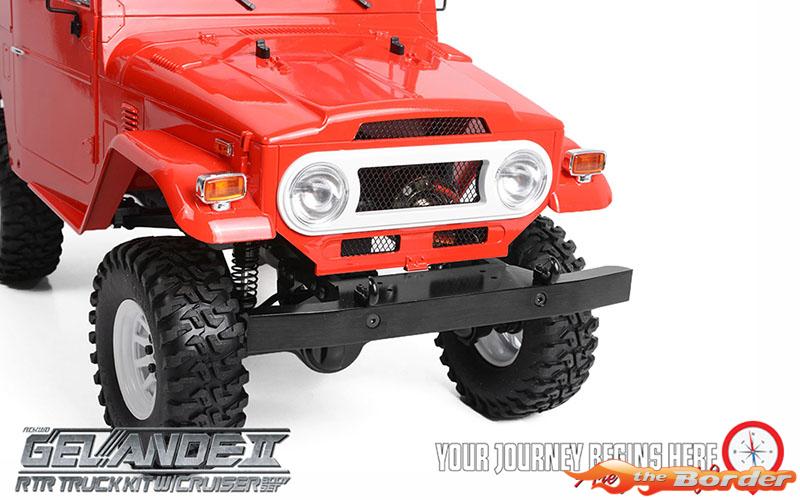 RC4WD Gelande II RTR w/Land Rover Defender D90 Hard Bodyset Red RC4ZRTR0047 - Afbeelding 12