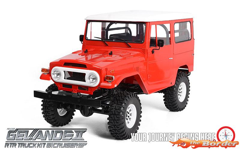 RC4WD Gelande II RTR w/Land Rover Defender D90 Hard Bodyset Red RC4ZRTR0047