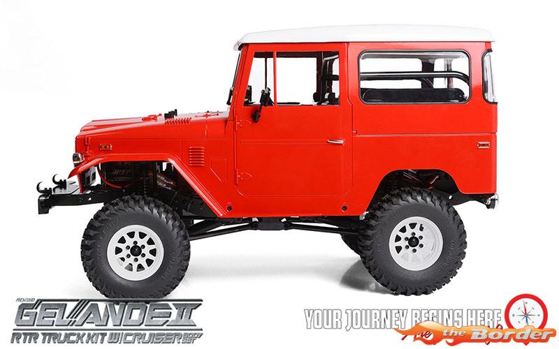 RC4WD Gelande II RTR w/Land Rover Defender D90 Hard Bodyset Red RC4ZRTR0047 - Afbeelding 13