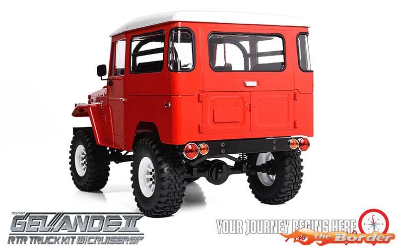 RC4WD Gelande II RTR w/Land Rover Defender D90 Hard Bodyset Red RC4ZRTR0047 - Afbeelding 14