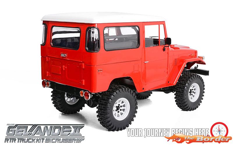 RC4WD Gelande II RTR w/Land Rover Defender D90 Hard Bodyset Red RC4ZRTR0047 - Afbeelding 15