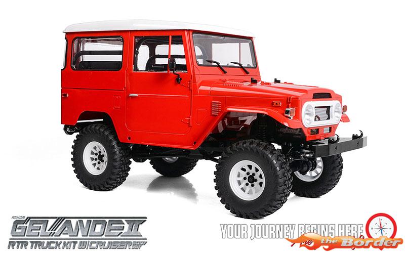 RC4WD Gelande II RTR w/Land Rover Defender D90 Hard Bodyset Red RC4ZRTR0047 - Afbeelding 16