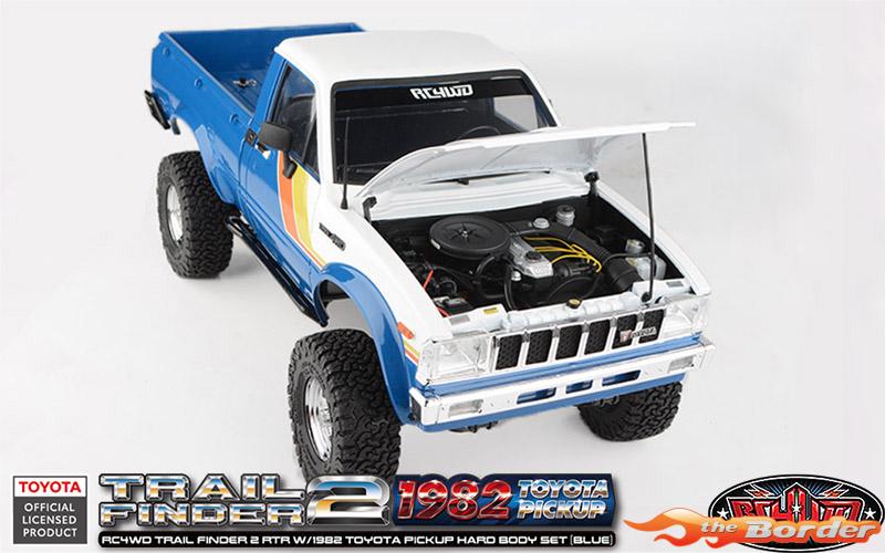 RC4WD Trail Finder 2 RTR 1982 Toyota Pickup Hard Body Set (Blue) RC4ZRTR0069 - Afbeelding 12