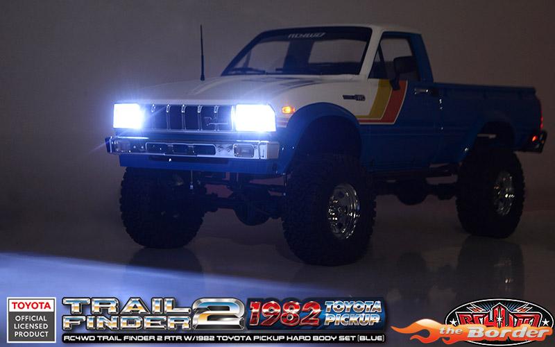 RC4WD Trail Finder 2 RTR 1982 Toyota Pickup Hard Body Set (Blue) RC4ZRTR0069 - Afbeelding 11