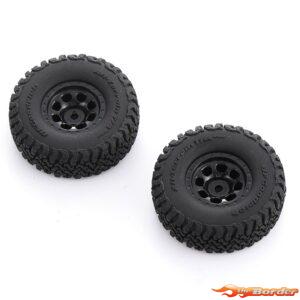 FMS FCX18II F100 Brushed - 118L01Bl Wheel Assembly Set FMSC4123