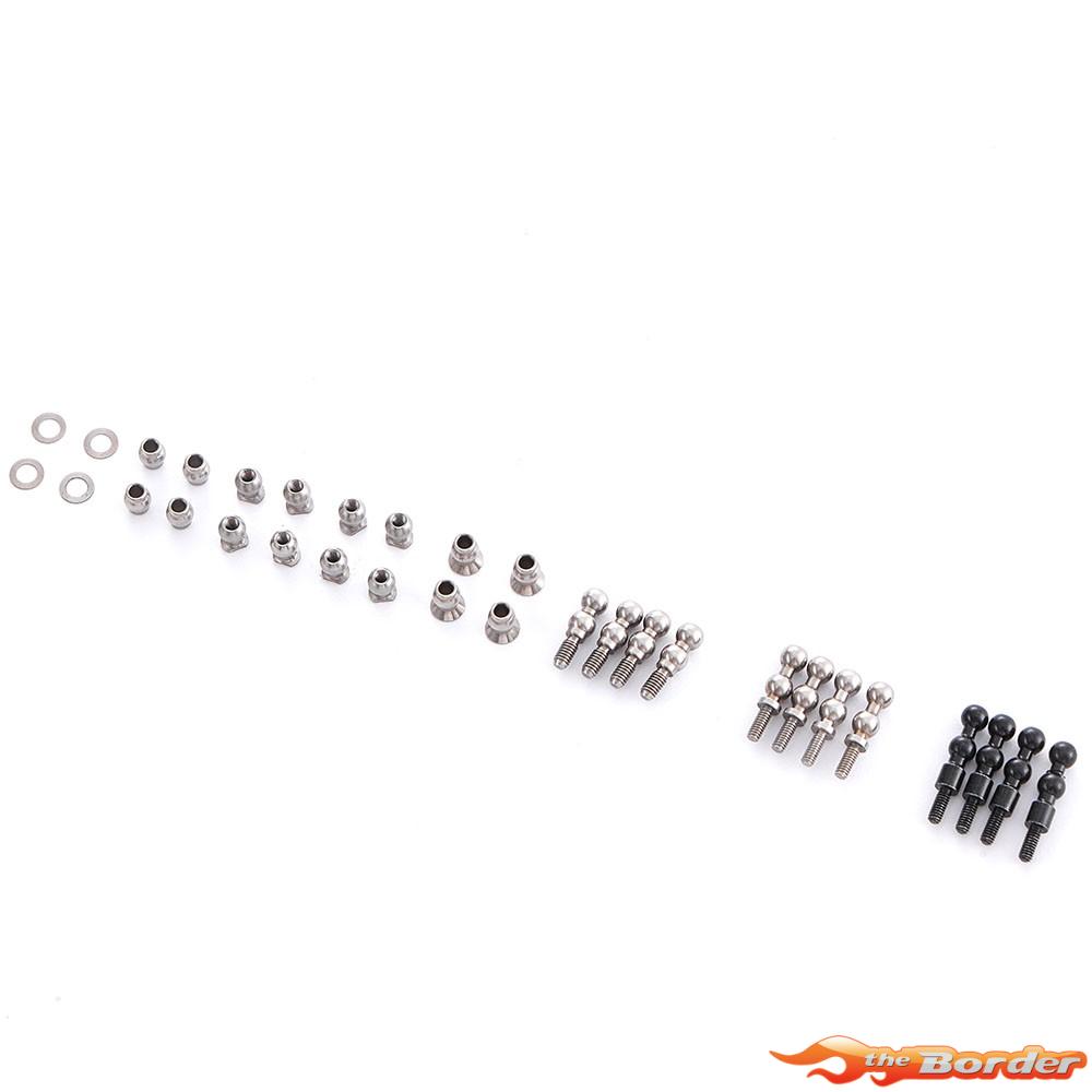 FMS FCX18II F100 Brushed - Ball Head And Washer Set FMSC4091