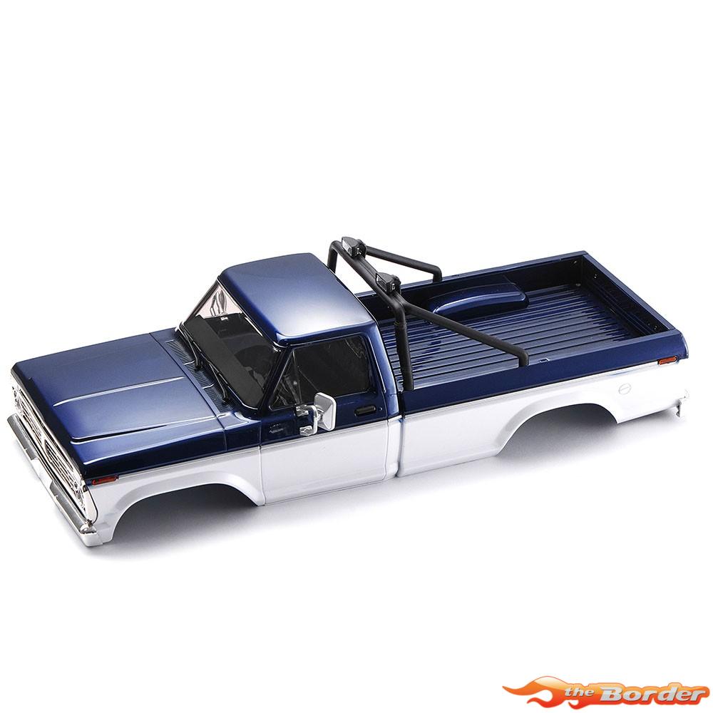 FMS FCX18II F100 Brushed - Car Body Assembly With Painted Blue/White FMSC4101