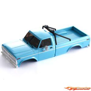 FMS FCX18II F100 Brushed - Car Body Assembly With Painted Cerulean FMSC4102