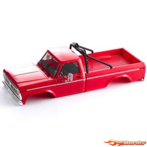 FMS FCX18II F100 Brushed - Car Body Assembly With Painted Red FMSC4103