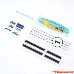 FMS FCX18II F100 Brushed - Car Body Decal Sheet Full Set FMSC4076
