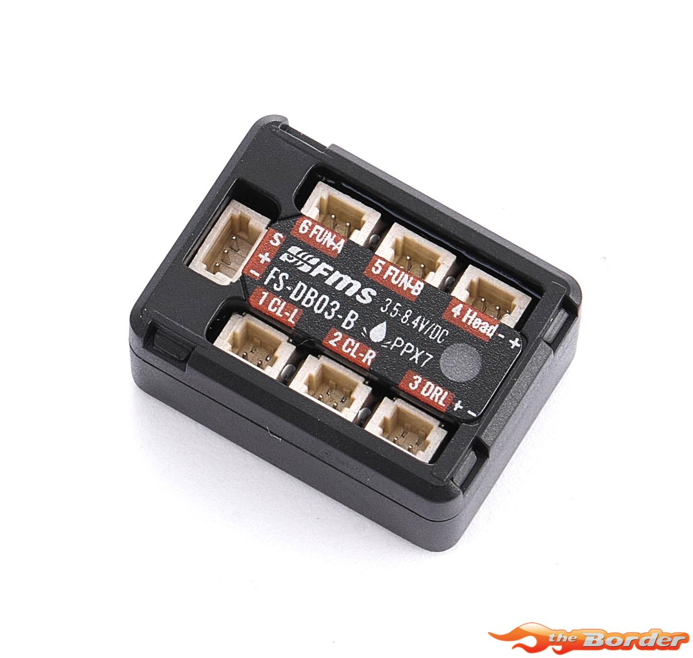 FMS FCX18II F100 Brushed - DB03-B Mini Light System Control FMSC3927B