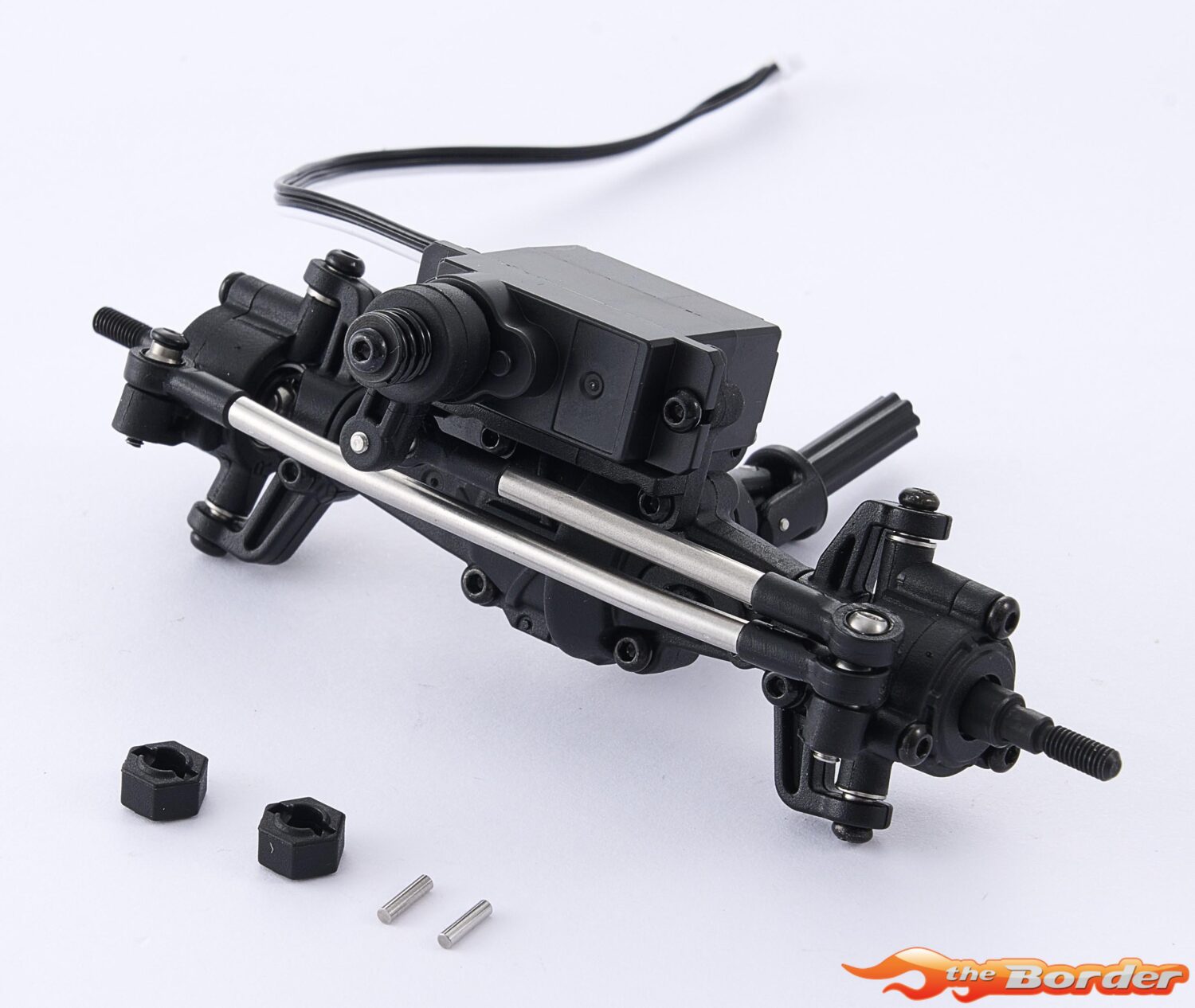 FMS FCX18II F100 Brushed - Front Axle Assembly (Diff FMSC4126DIFF-199