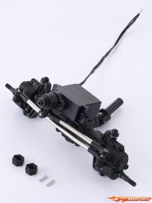 FMS FCX18II F100 Brushed - Front Axle Assembly (Portal Axle) FMSC4126PLX-199