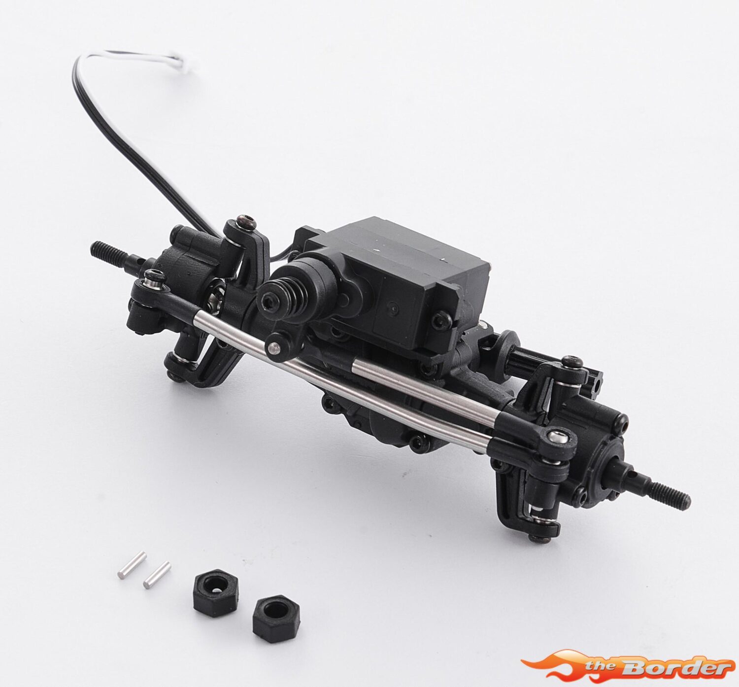 FMS FCX18II F100 Brushed - Front Axle Assembly FMSC4126-199