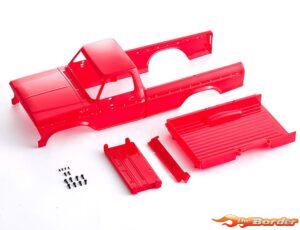 FMS FCX18II F100 Brushed - Main Body Parts Red FMSC4120