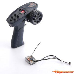 FMS FCX18II F100 Brushed - Mg44 V6 + R3D Transmitter Receiver Set FMSC4080