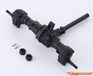 FMS FCX18II F100 Brushed - Rear Axle Assembly (Portal Axle) FMSC4127PLX