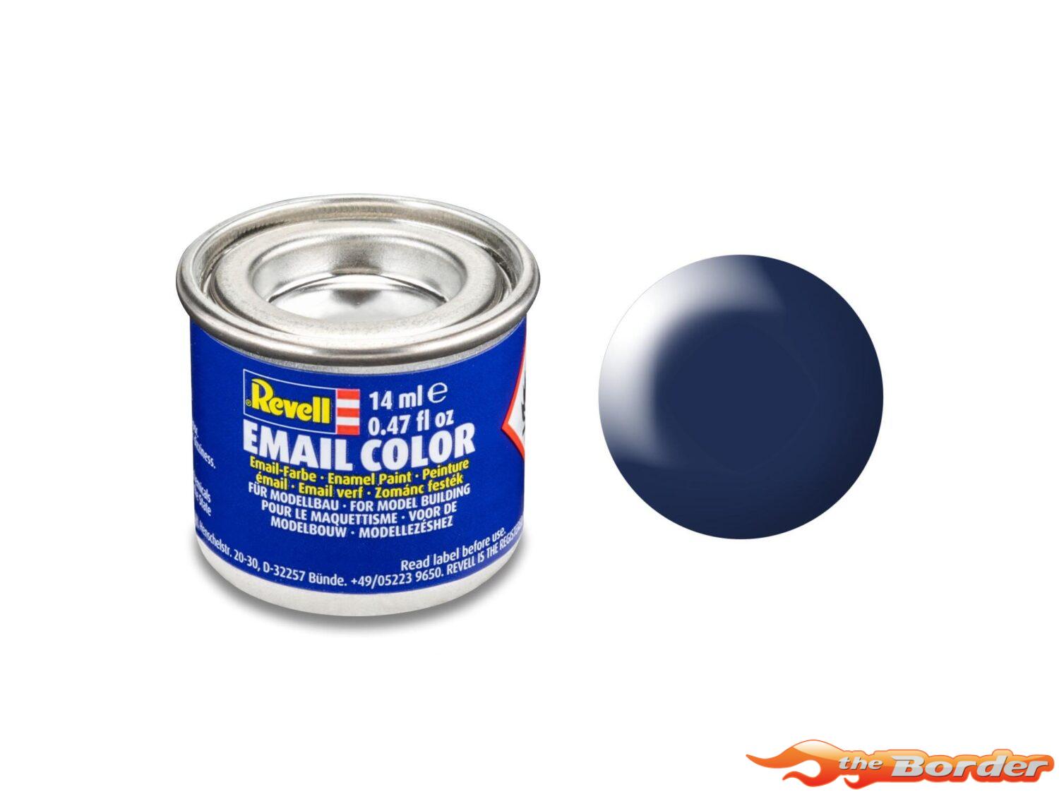 Revell #350 Lufthansa Blauw Zijde Matt Enamel Paint 14ml RAL 5013 32350