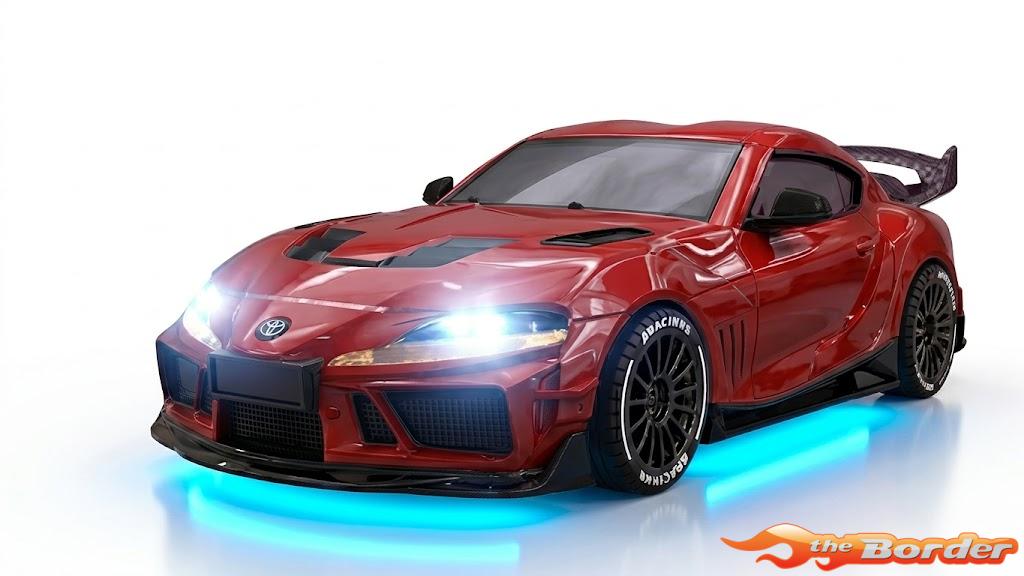 Absima 1/43 Drift/Race Car Toyota Supra RTR Red 10042