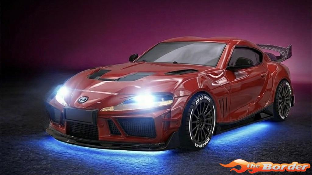 Absima 1/43 Drift/Race Car Toyota Supra RTR Red 10042 - Afbeelding 5