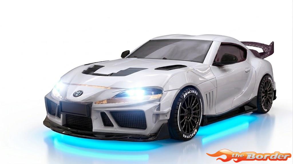 Absima 1/43 Drift/Race Car Toyota Supra RTR White 10043