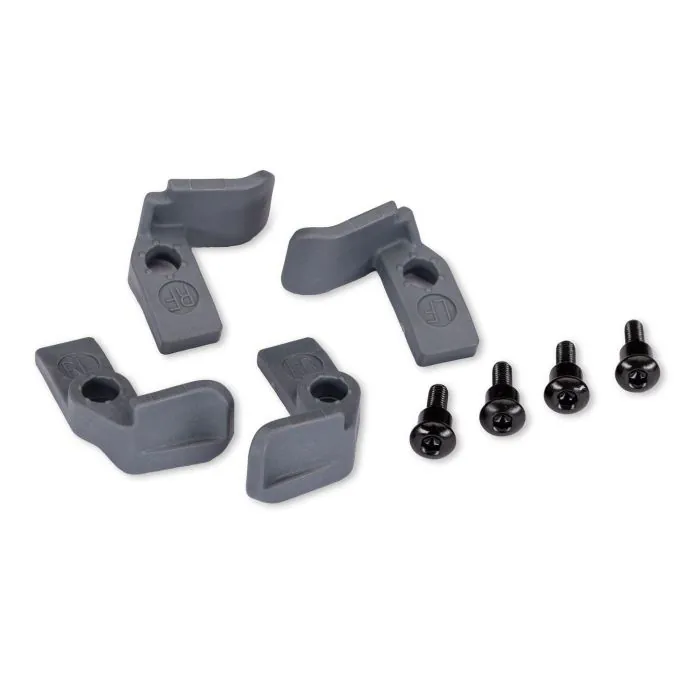 Traxxas Locks, Body Mount, Bash Lock Slate Gray TRX13620