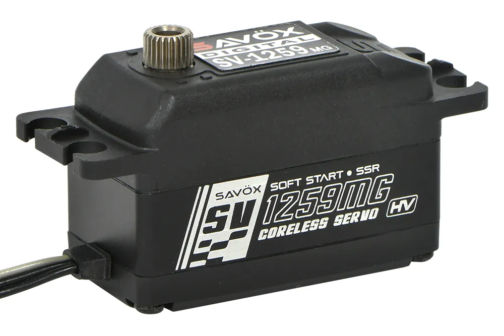 Savox SV-0258MG+ Digital High Voltage Brushless / Steel Gears