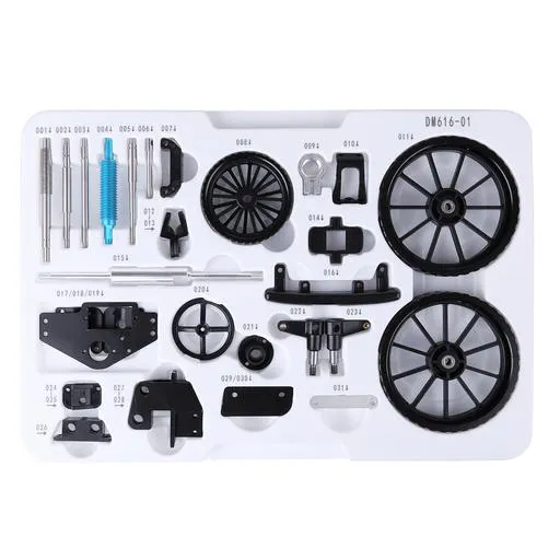 Teching Tractor Alum. Stainless Steel Kit DM616 - Afbeelding 8