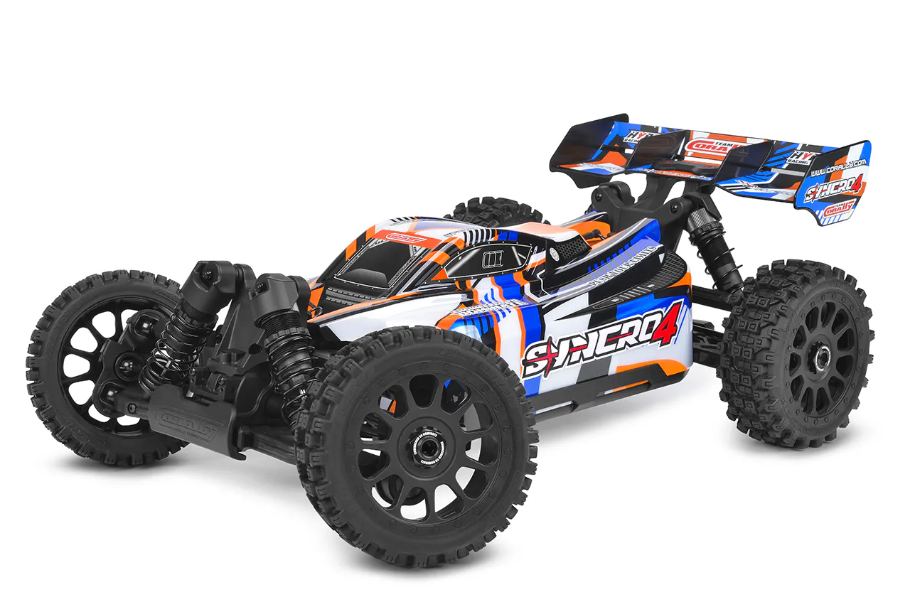 Corally Syncro-4 1/8 RTR Brushless 3-4S Buggy C-00295 - Afbeelding 3