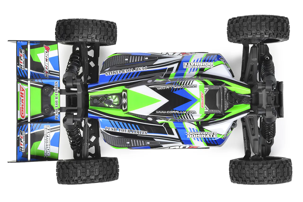 Corally Syncro-4 1/8 RTR Brushless 3-4S Buggy C-00295 - Afbeelding 4