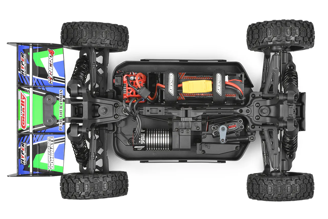 Corally Syncro-4 1/8 RTR Brushless 3-4S Buggy C-00295 - Afbeelding 9