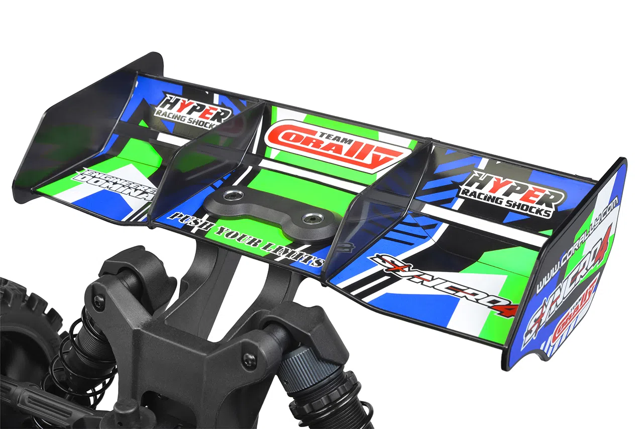 Corally Syncro-4 1/8 RTR Brushless 3-4S Buggy C-00295 - Afbeelding 21