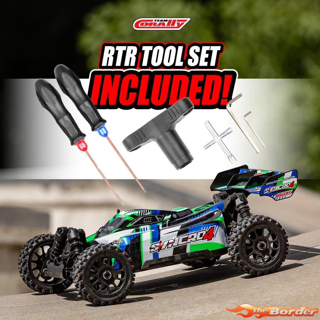 Corally Syncro-4 1/8 RTR Brushless 3-4S Buggy C-00295 - Afbeelding 27