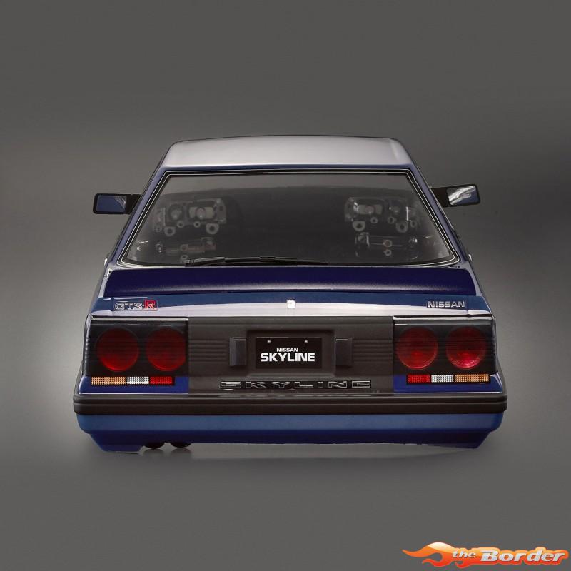 KillerBody Nissan Skyline (R31) Finished Body Blue Prepainted 195mm KB48678 - Afbeelding 3