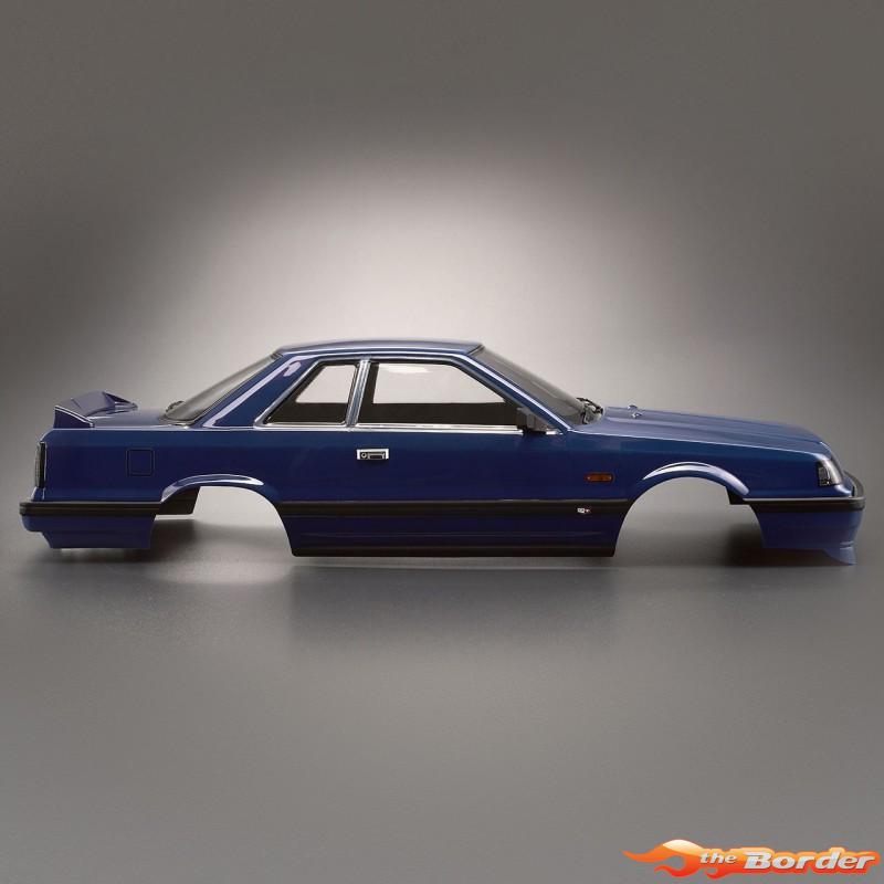 KillerBody Nissan Skyline (R31) Finished Body Blue Prepainted 195mm KB48678 - Afbeelding 2