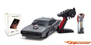 Kyosho 1/10 Fazer FZ02-VE (L) Dodge Charger '70 Supercharged (met accu en lader) 34492T1FS2