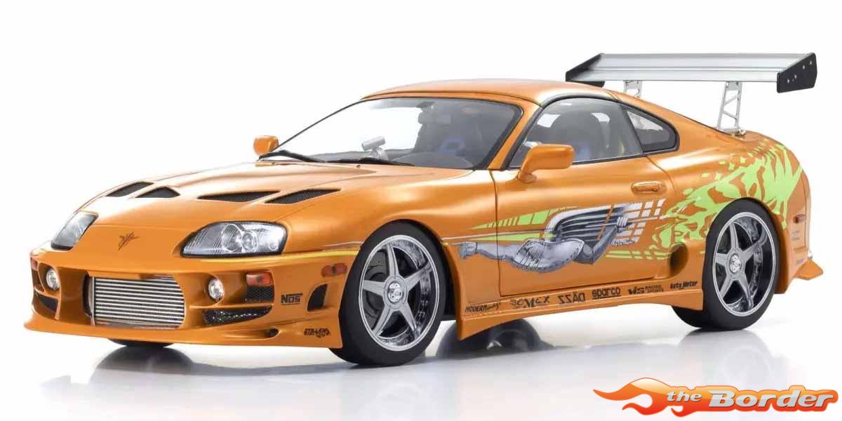 Kyosho 1/18 Toyota Supra Turbo Pearl Orange - Fast & Furious KS08975FF