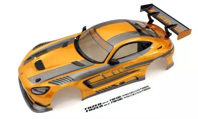 Kyosho Fazer FZ02 1/10 Mercedes AMG GT3 Body Set T1 FAB604C