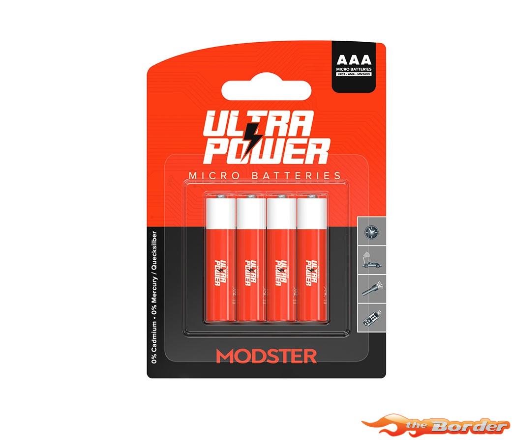 Modster Alkaline AAA Battery (4pcs) 10055