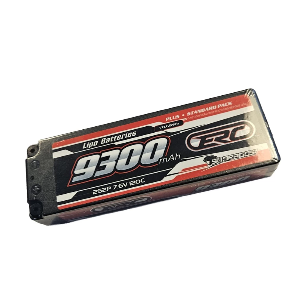 Sunpadow ERC Plus LiPo LiHV 9300mAh 7.6V 2S 150C 5mm plug