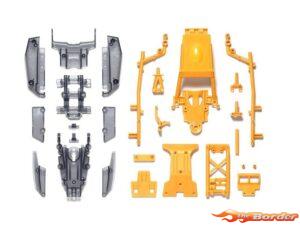 Tamiya DT-04 C/F-Parts Smoke / Camel Yellow 47535