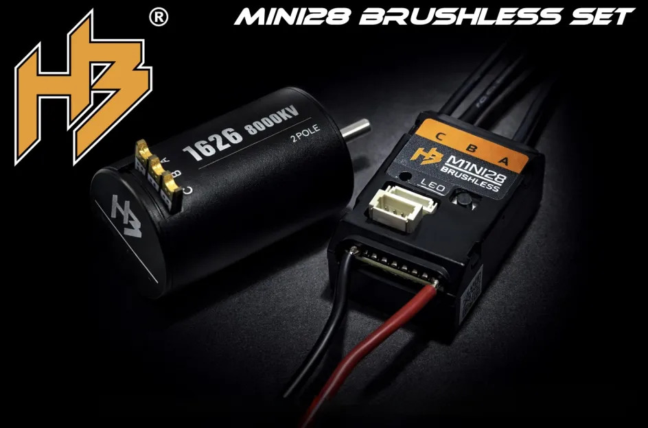HB Plus Brushless Set Mini28 1626/8000KV 250179 - Afbeelding 8